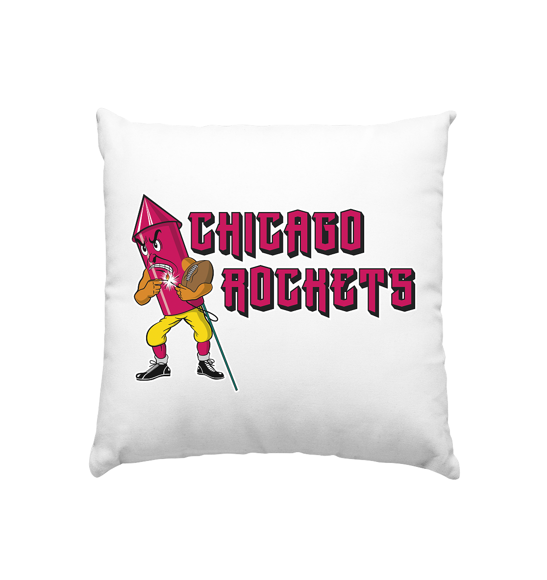 Chicago Rockets - Kissen 40x40cm