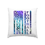 USA Football Flag  - Kissen 40x40cm