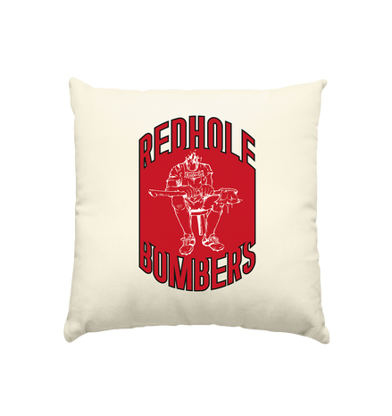 Göppingen Red Hole Bombers - Kissen natur 40x40cm