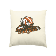 Milwaukee Badgers - Kissen natur 40x40cm