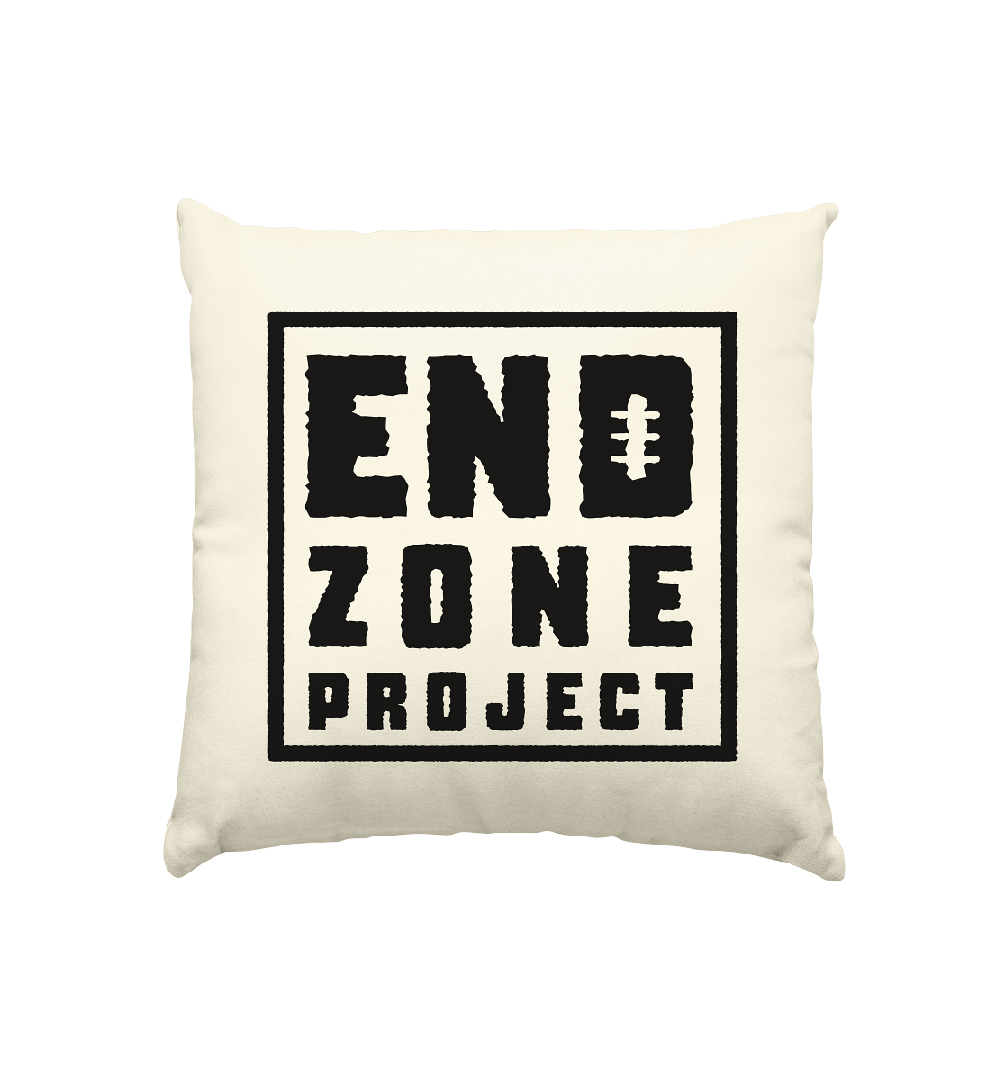 Endzone Project Quadrat  - Kissen natur 40x40cm