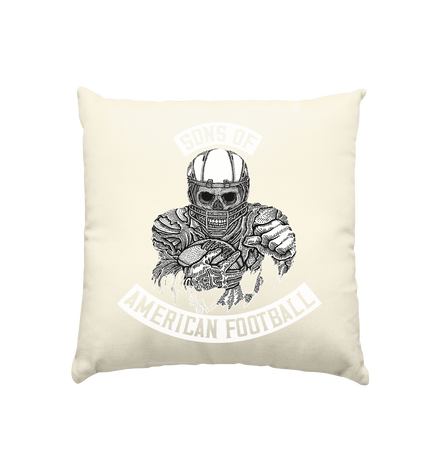 SAMFO Sons of American Football  - Kissen natur 40x40cm