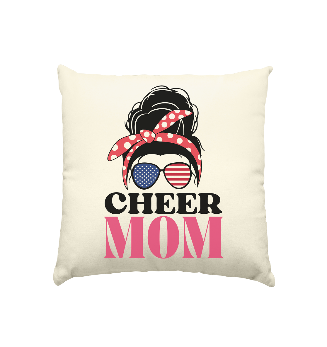 Cheer Mom Sunglasses - Pillow natural 40x40cm