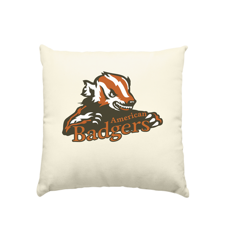 Milwaukee Badgers - Kissen natur 40x40cm