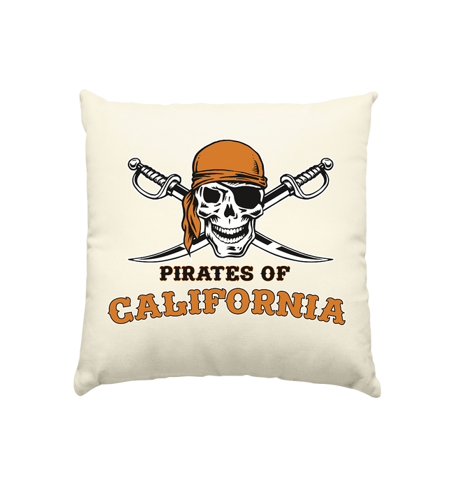 Pirates of California - Kissen natur 40x40cm