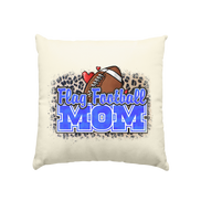 Flag Football Mom - Kissen natur 40x40cm