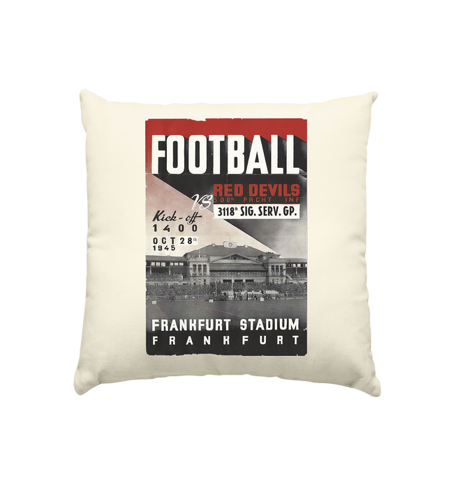 Frankfurt Football 1945 - Cushion natural 40x40cm