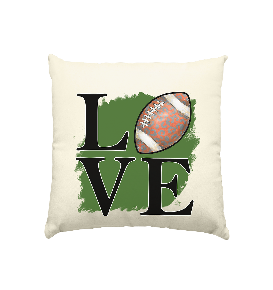 Football Love II - Cushion natural 40x40cm
