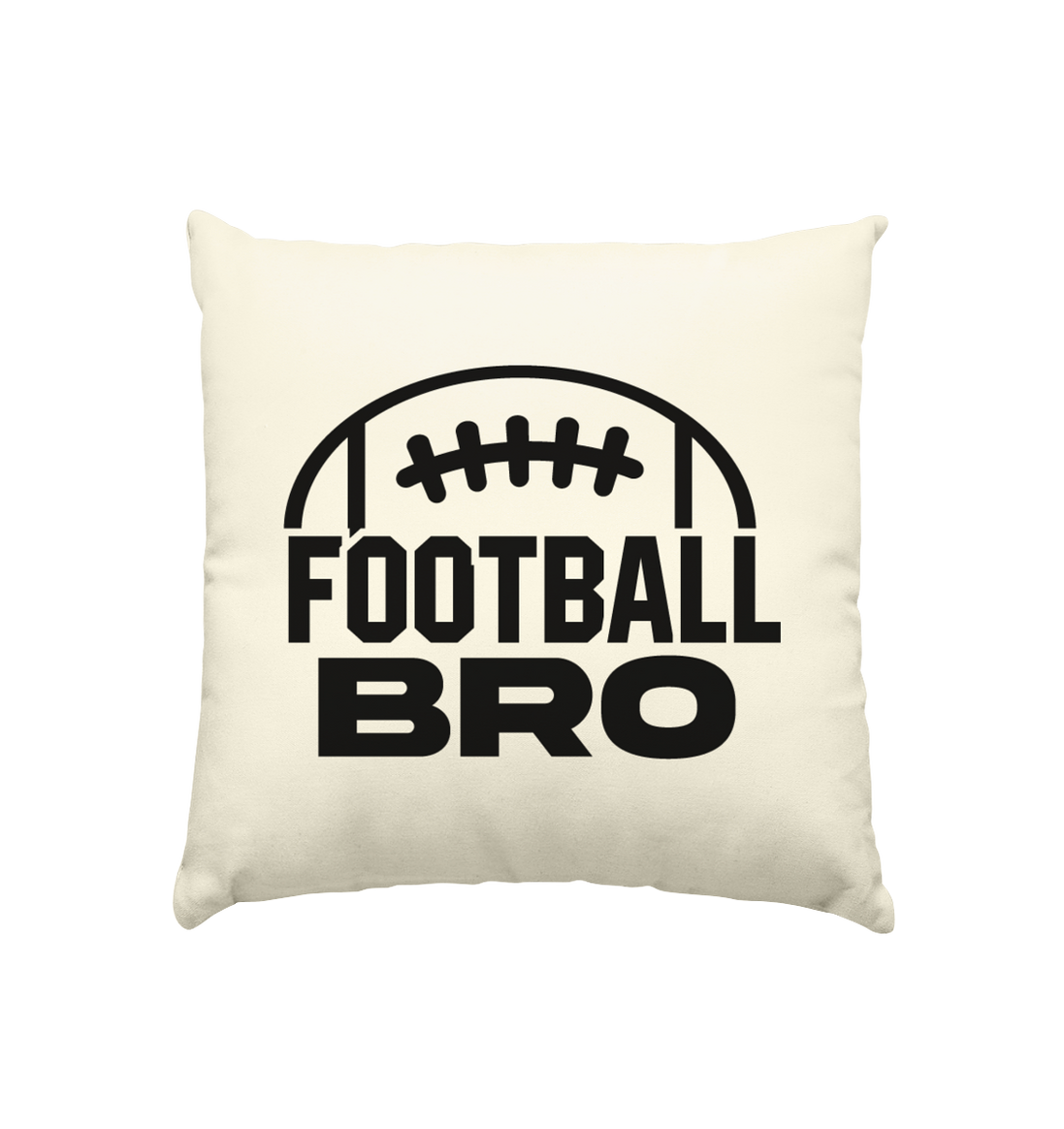 Football Bro  - Kissen natur 40x40cm