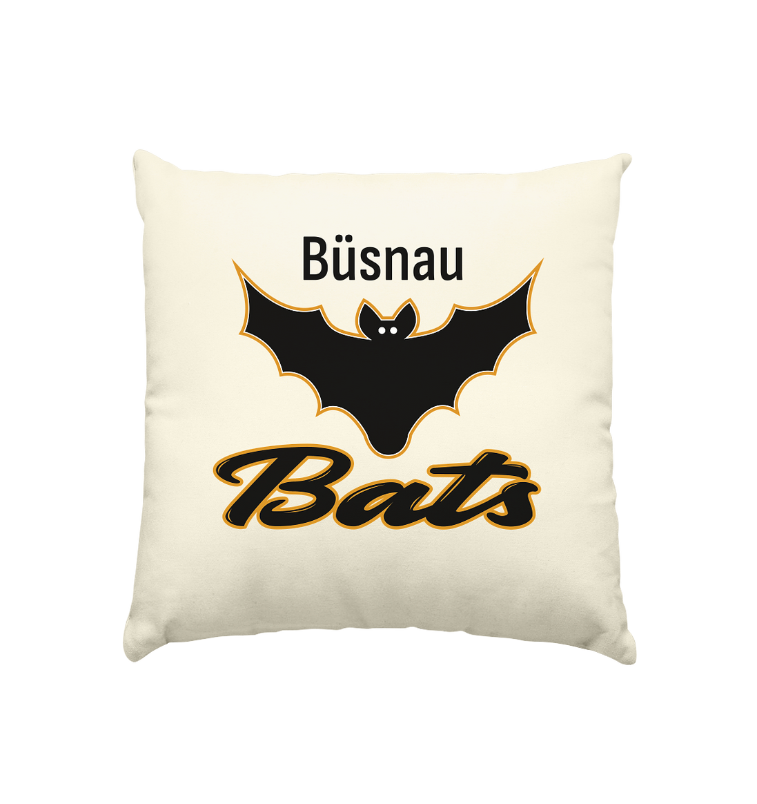 Büsnau Bats - Kissen natur 40x40cm
