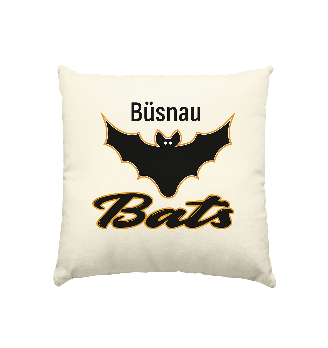 Büsnau Bats - Kissen natur 40x40cm