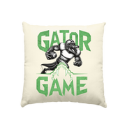 Gator Game - Kissen natur 40x40cm
