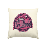 Frankfurt Flamingos - Cushion natural 40x40cm