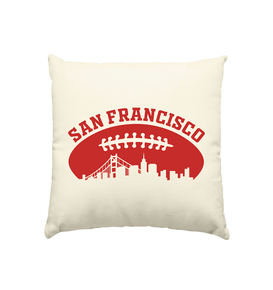 San Francisco  - Kissen natur 40x40cm