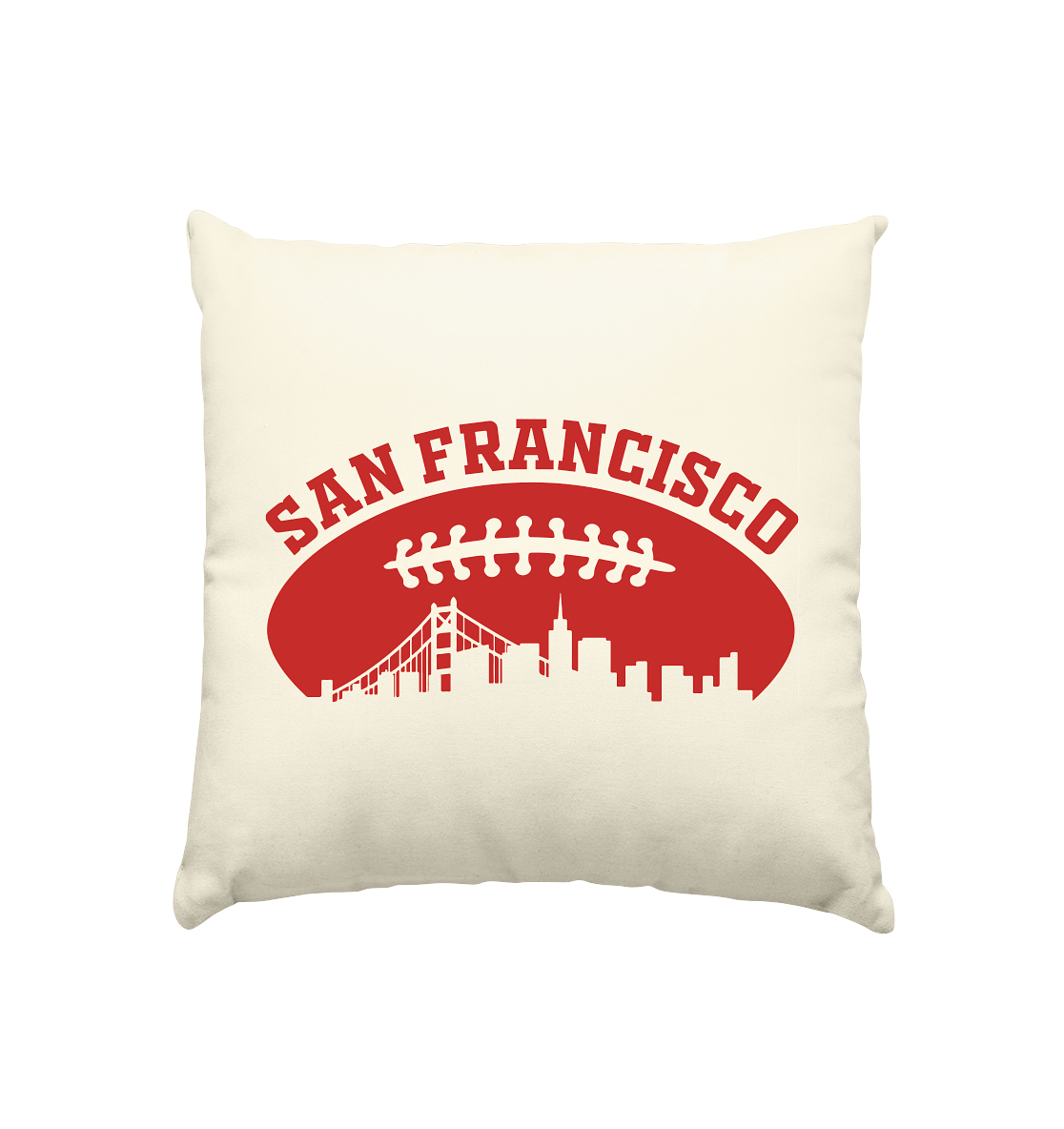 San Francisco  - Kissen natur 40x40cm