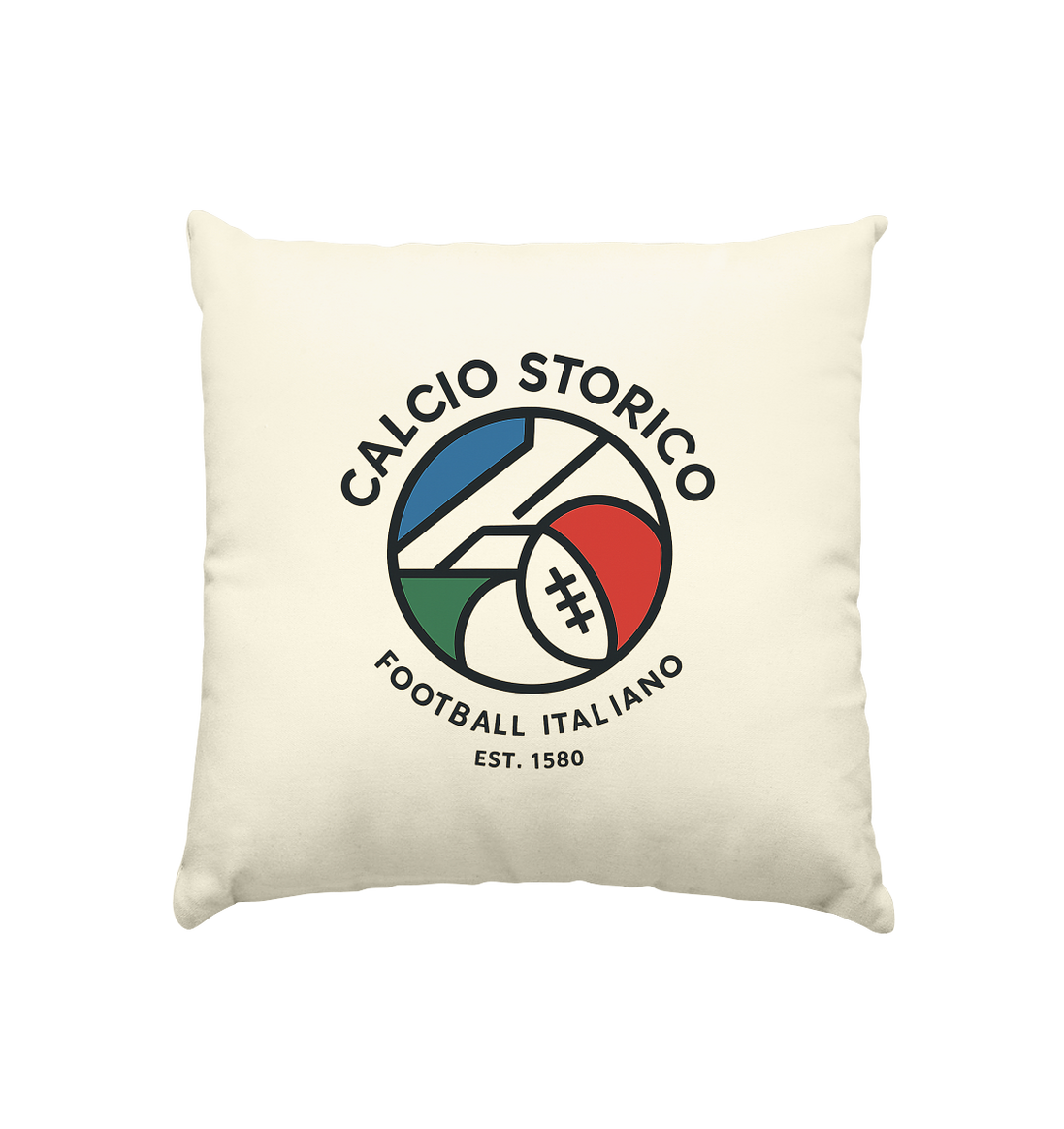 Calcio Storico II - Kissen natur 40x40cm