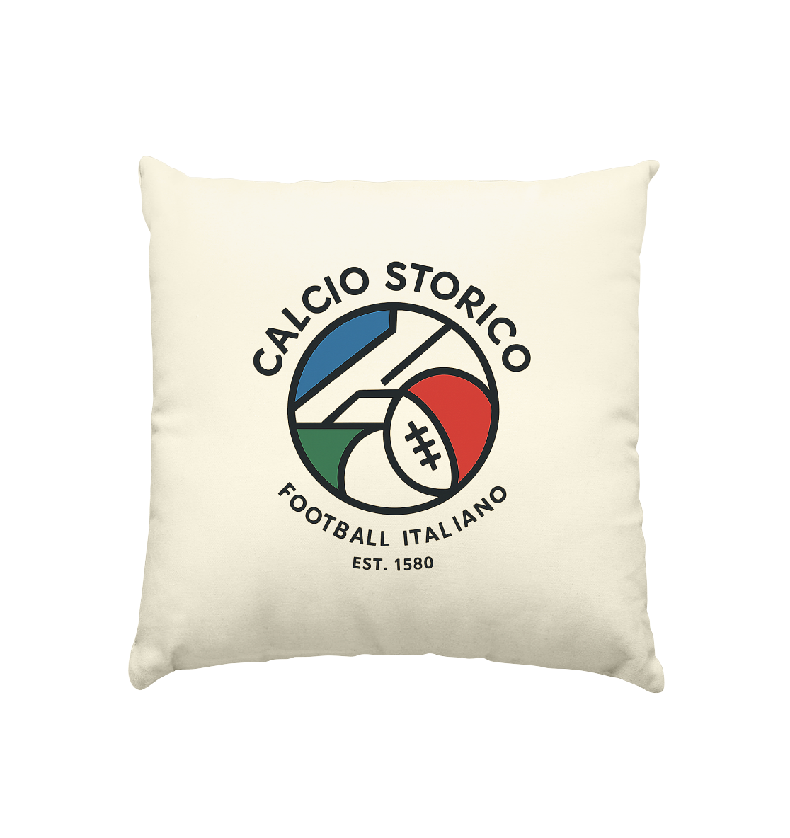 Calcio Storico II - Kissen natur 40x40cm