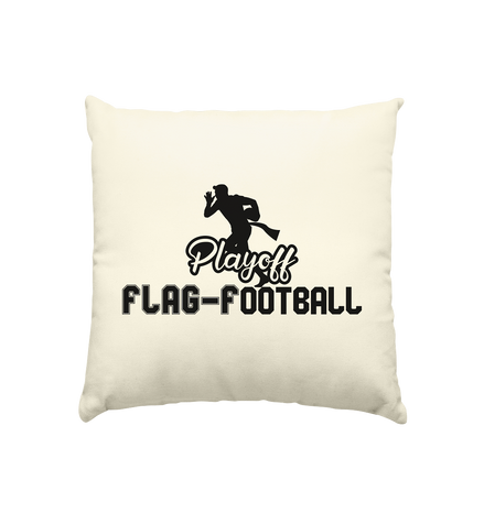 Playoff Flag Football  Men black - Kissen natur 40x40cm