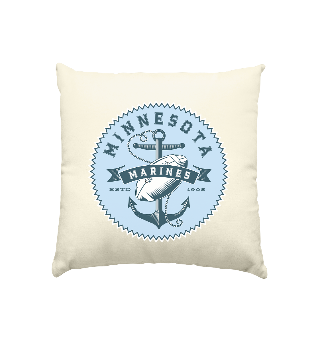 Minnesota Marines II - Kissen natur 40x40cm