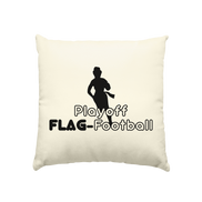 Playoff Flag Football  Women black  - Kissen natur 40x40cm