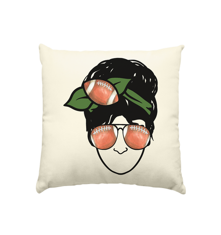 Lady Balls - Kissen natur 40x40cm