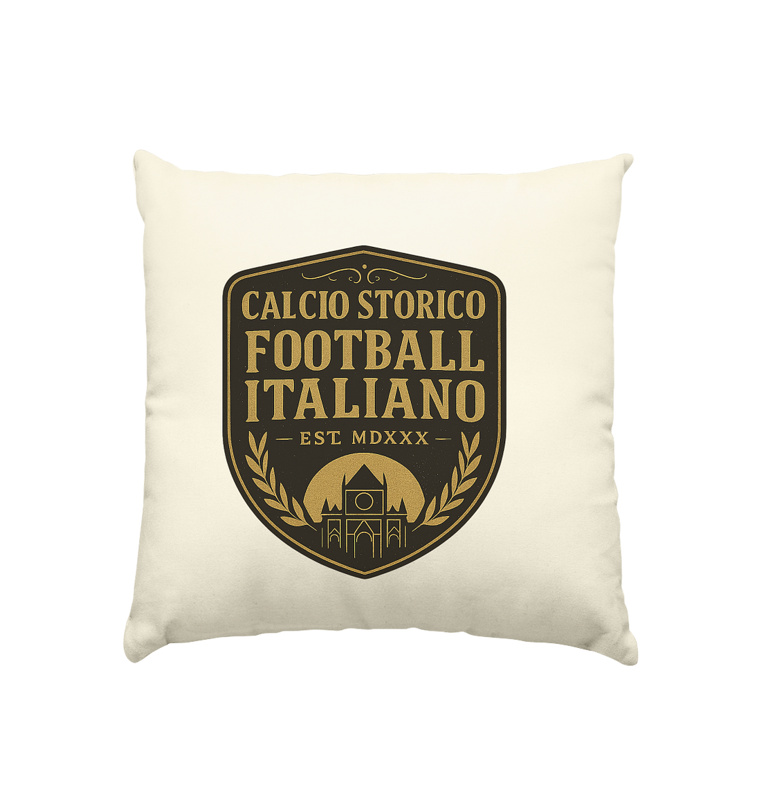 Calcio Storico IV - Kissen natur 40x40cm