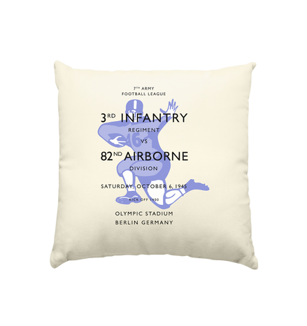 Infantry vs. Airborne 1945 - Kissen natur 40x40cm