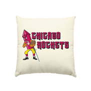 Chicago Rockets - Kissen natur 40x40cm