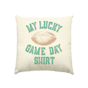 My Lucky Game Day Shirt - Cushion natural 40x40cm