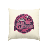 Frankfurt Flamingos - Cushion natural 40x40cm