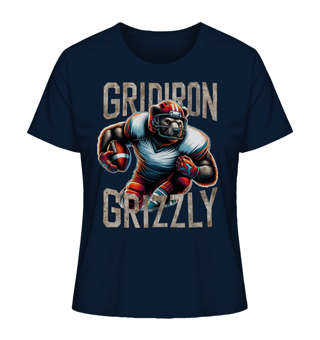 Gridiron Grizzly - Ladies Organic Shirt