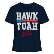 Hawk Tuah White - Ladies Organic Shirt