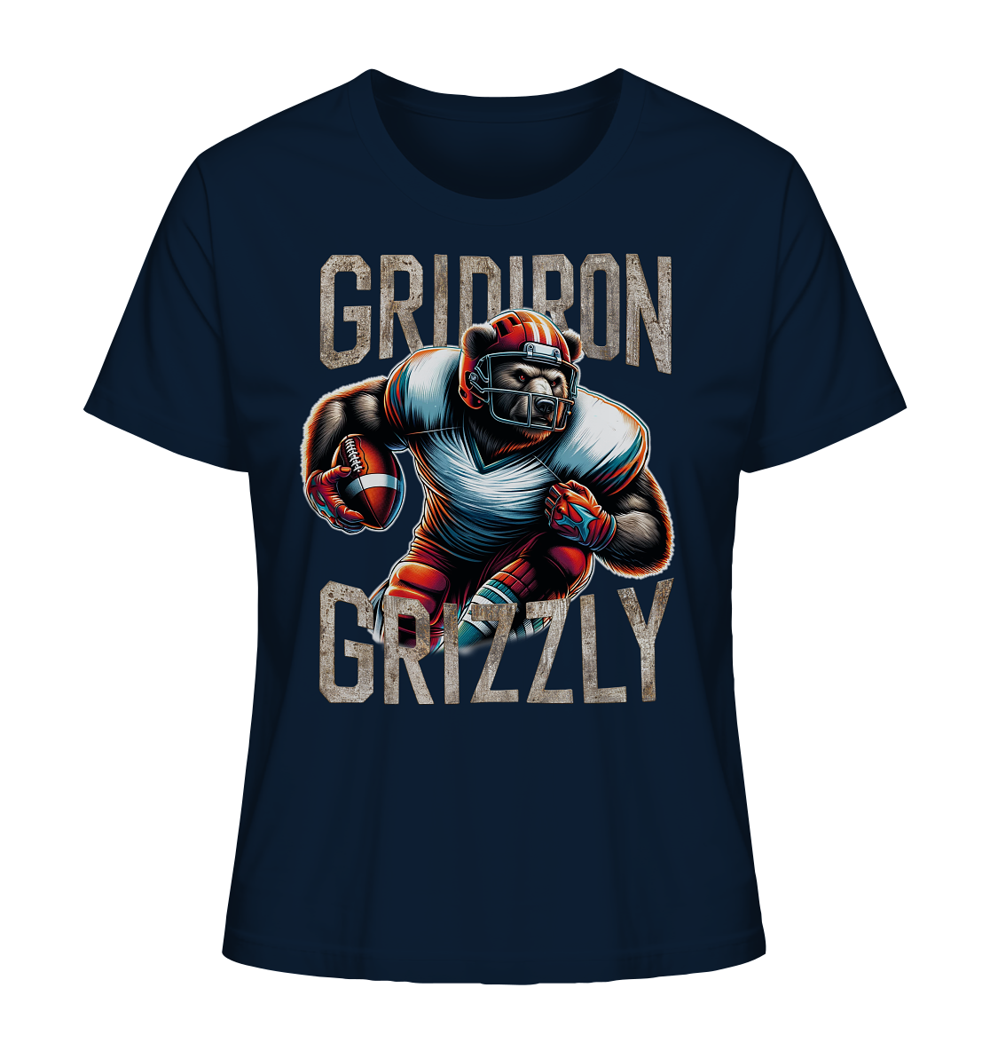 Gridiron Grizzly - Ladies Organic Shirt