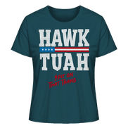 Hawk Tuah White - Ladies Organic Shirt