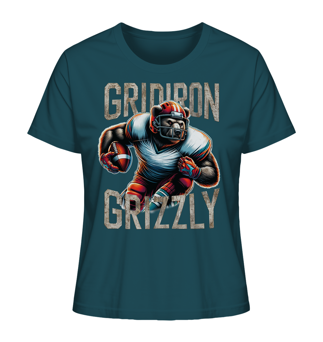 Gridiron Grizzly - Ladies Organic Shirt