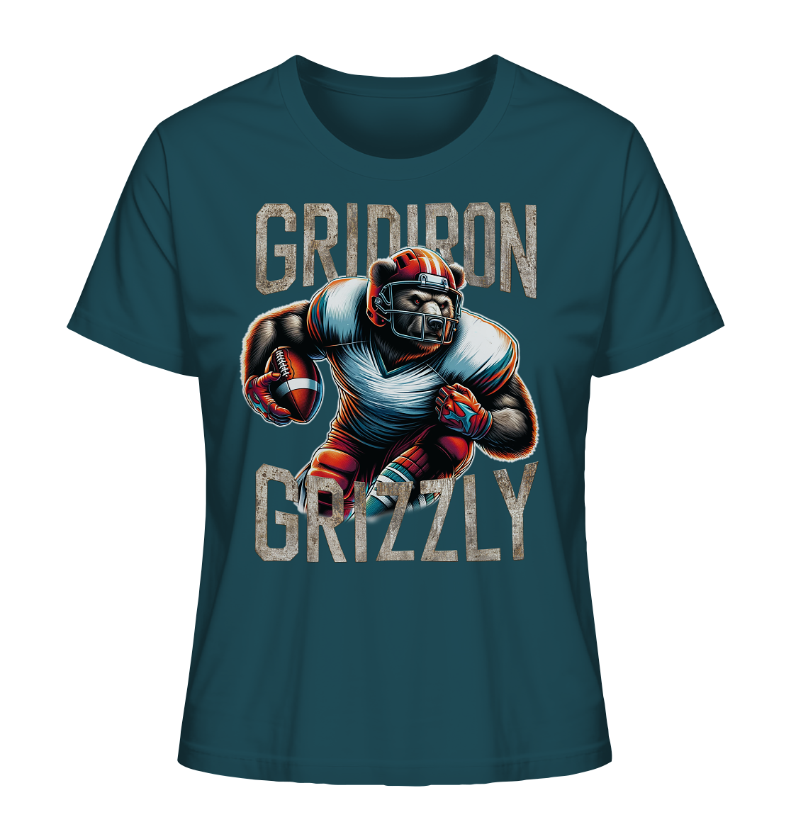 Gridiron Grizzly - Ladies Organic Shirt