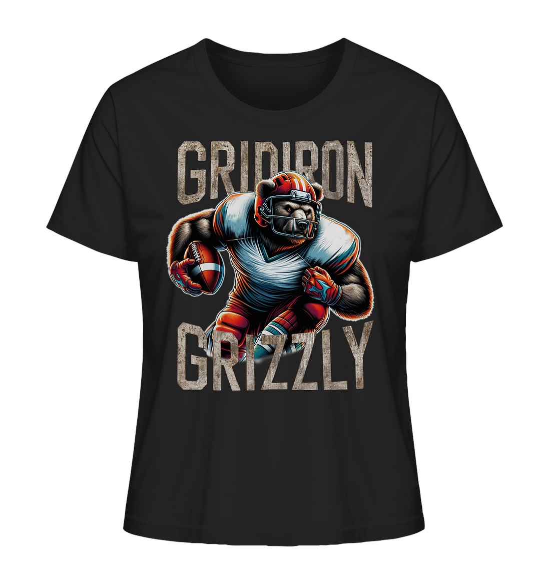 Gridiron Grizzly - Ladies Organic Shirt
