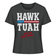 Hawk Tuah White - Ladies Organic Shirt
