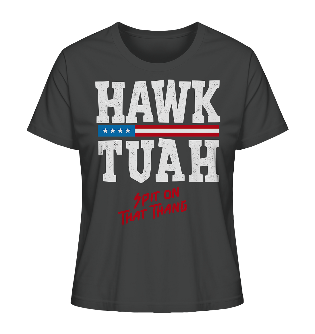 Hawk Tuah White - Ladies Organic Shirt