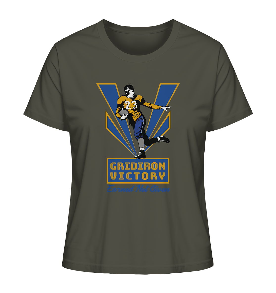 Gridiron Victory - Ladies Organic Shirt