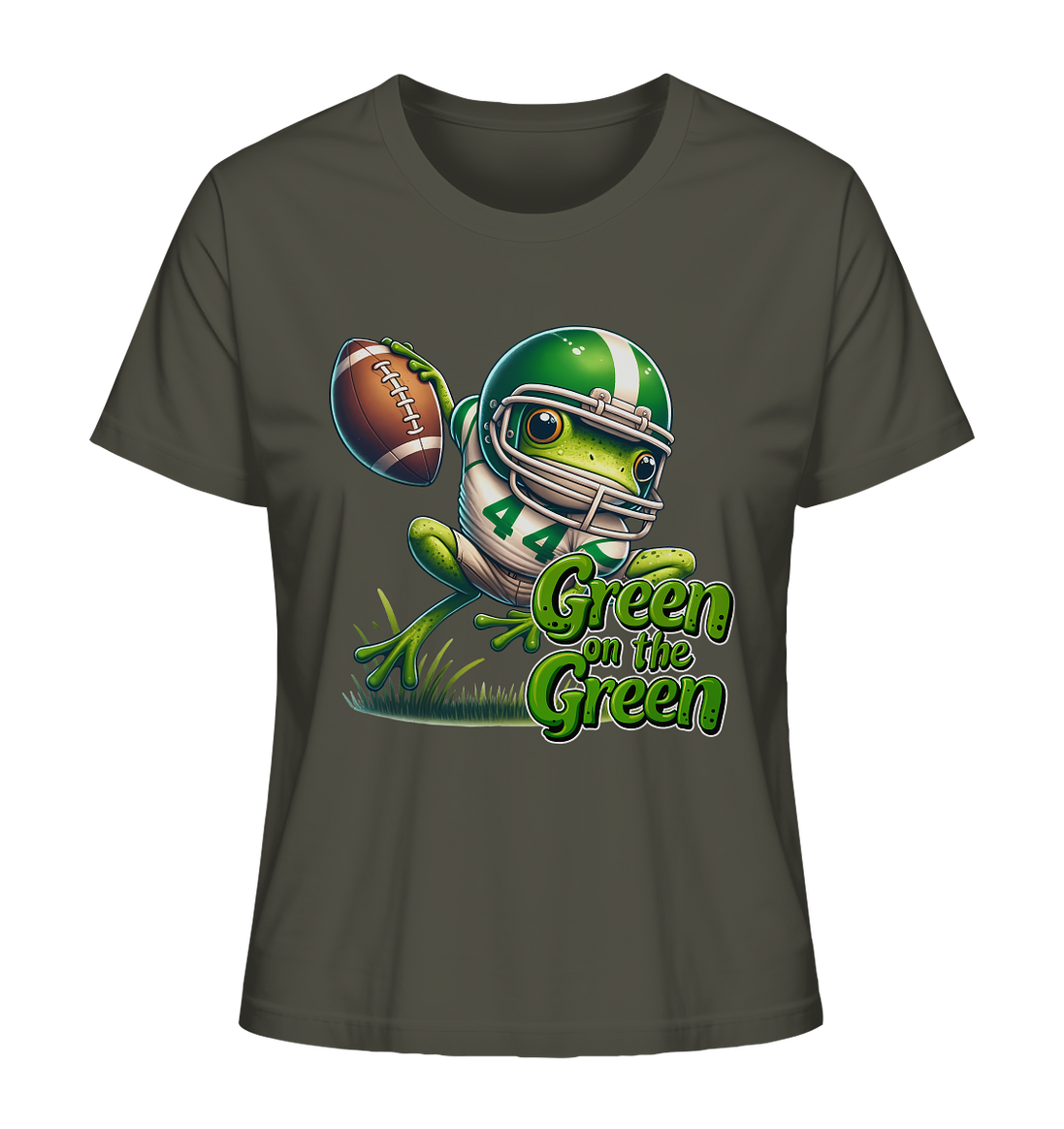 Green Frog - Ladies Organic Shirt