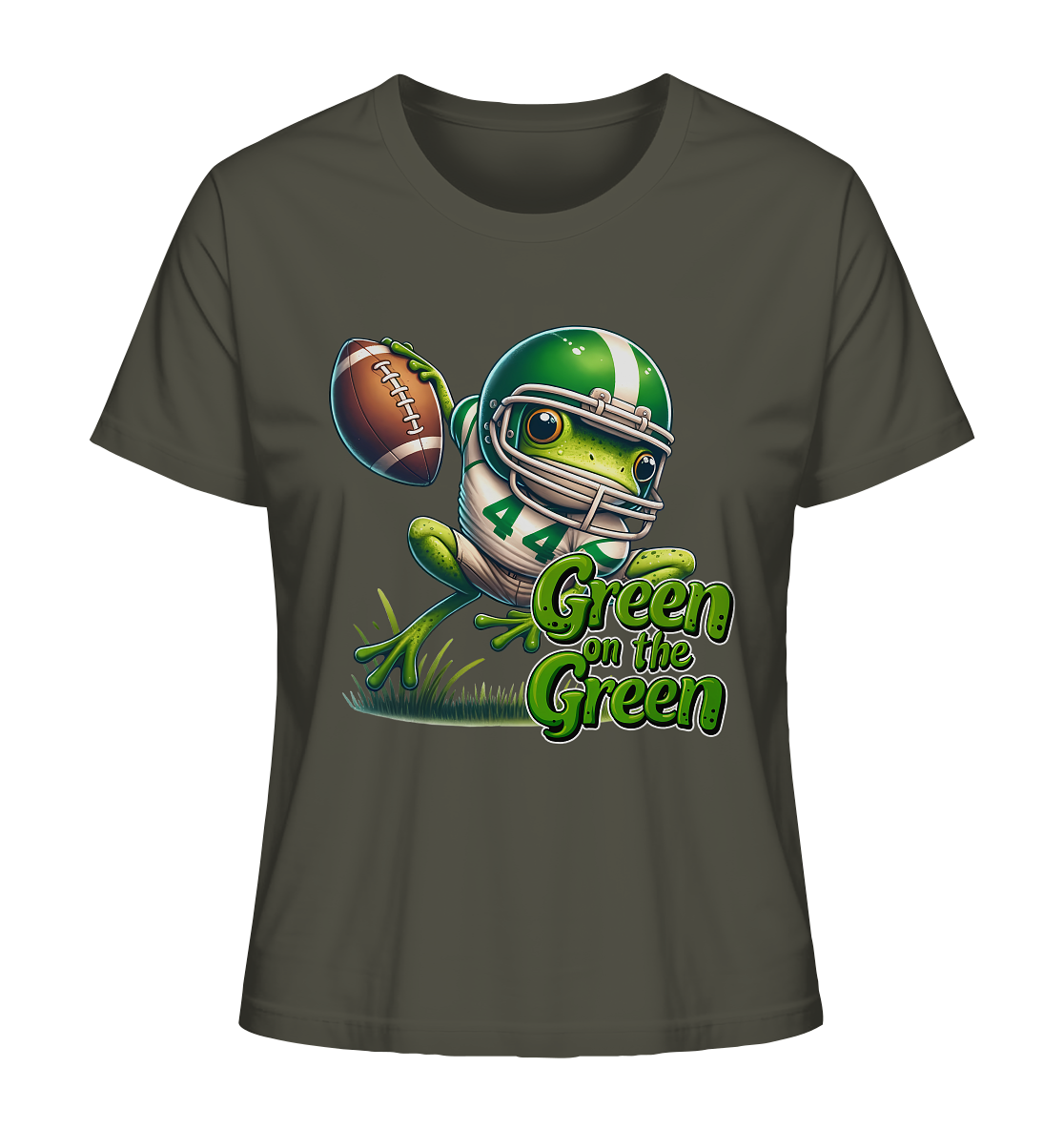Green Frog - Ladies Organic Shirt