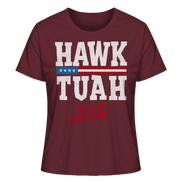 Hawk Tuah White - Ladies Organic Shirt
