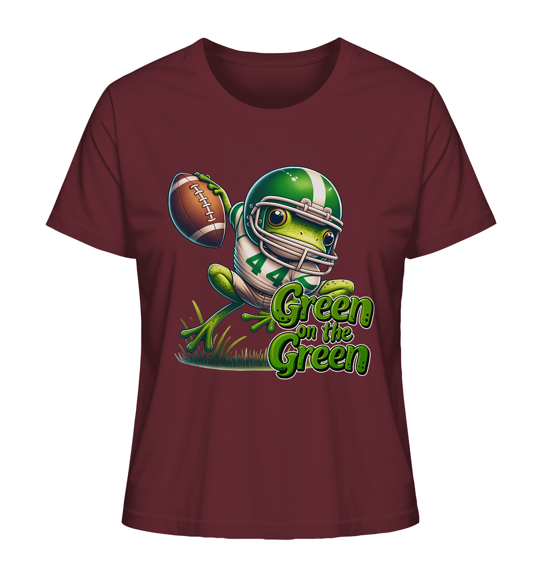 Green Frog - Ladies Organic Shirt