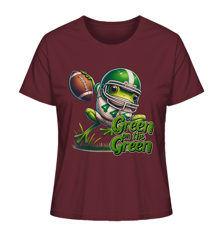 Green Frog   - Ladies Organic Shirt