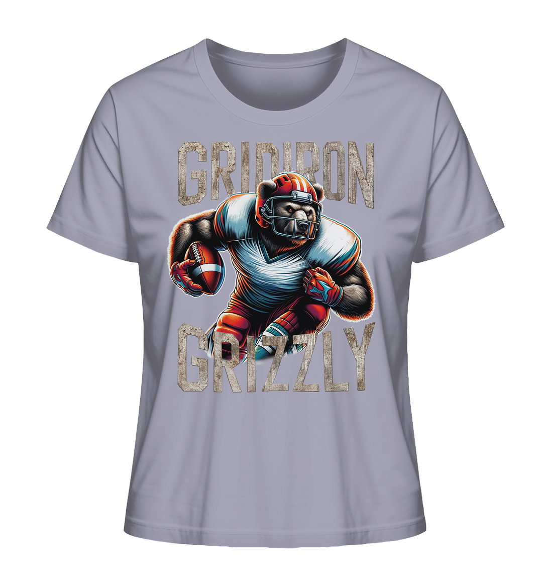 Gridiron Grizzly - Ladies Organic Shirt