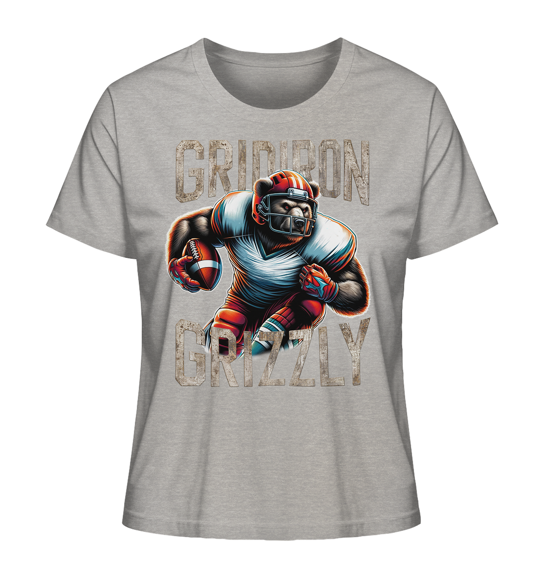 Gridiron Grizzly - Ladies Organic Shirt