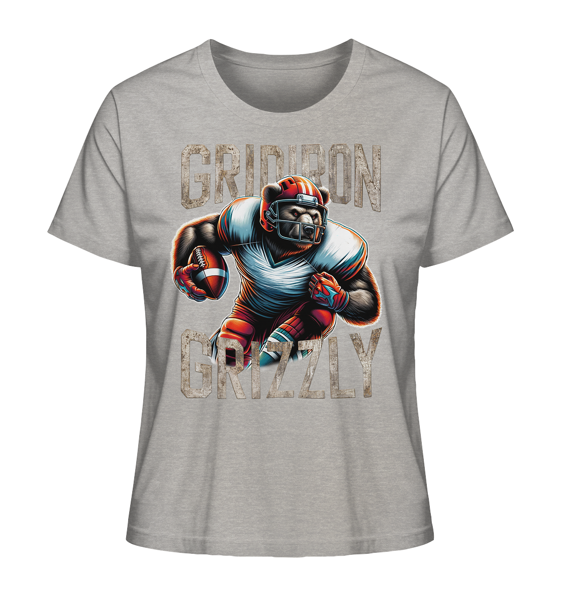 Gridiron Grizzly - Ladies Organic Shirt