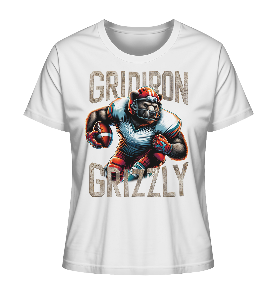Gridiron Grizzly - Ladies Organic Shirt
