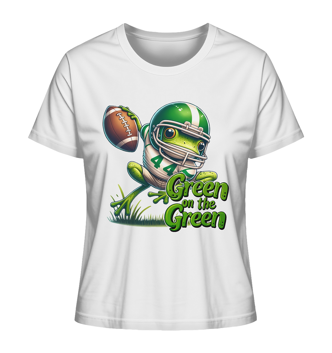 Green Frog - Ladies Organic Shirt
